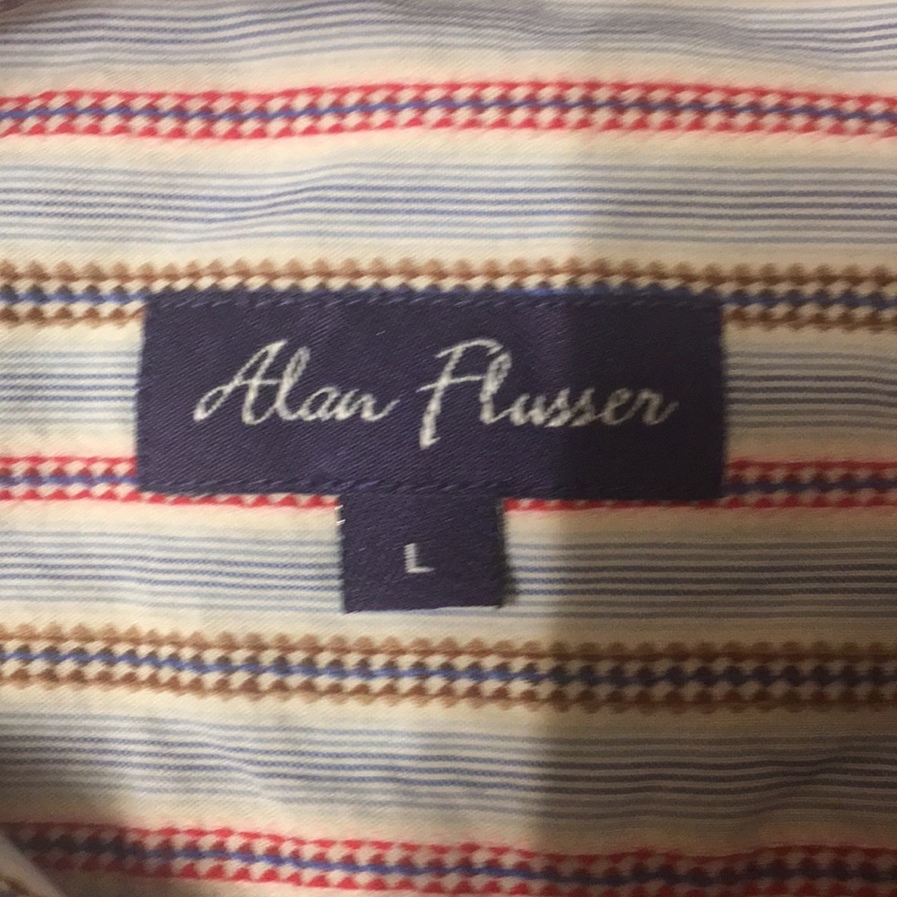 Alan Flusser Button Up Long Sleeve Shirt - Picture 2 of 5
